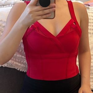 bodycon bondage top